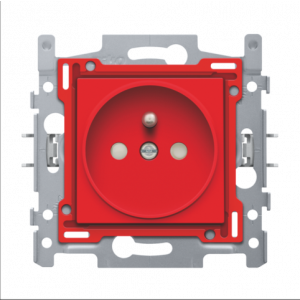 Stopcontact set 21mm Red 199-66100