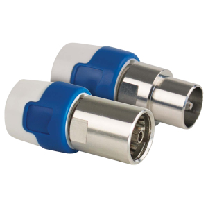 Rechte IEC coax connectoren 4G proof, klasse A++