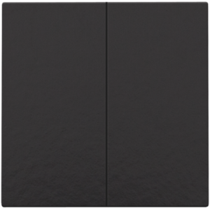 Set Tweevoudige Drukknop Piano Black Coated 200-31004