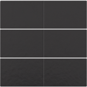 Afwerkingsset 6-voudige drukknop 24V Piano Black Coated 200-60050
