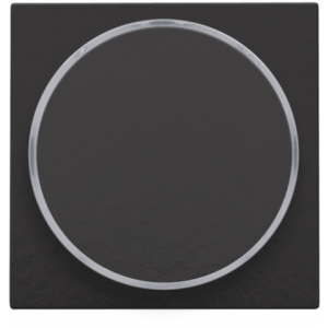 Drukknop set zonder symbool Piano Black Coated 200-64006