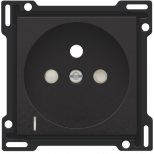 Centraalplaat Spanningsaanduiding 28,5mm Piano Black Coated 200-66607