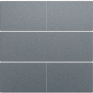 Afwerkingsset 4-voudige drukknop 24V Alu Grey Coated 220-40050