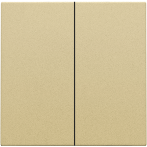 Set Tweevoudige Drukknop Alu Gold Coated 221-31004
