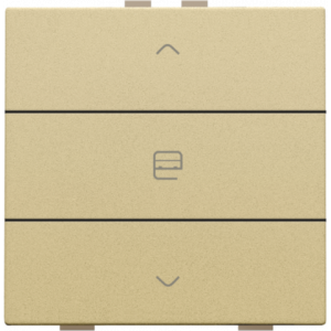 Home Control Motorbediening Alu Gold Coated 221-51033