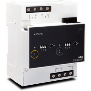 Home Control Dimmodule 2X400W  550-00340