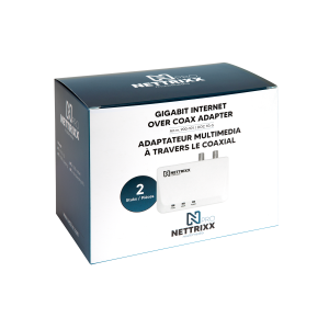 Internet over coax adapter STARTKIT