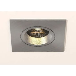 Inbouwspot vierkant GU10 ALU