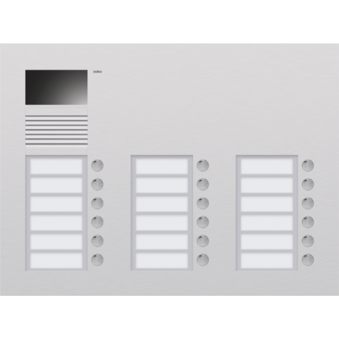 10-318-Video Deurst 3X6 drukknop  10-318-Niko
