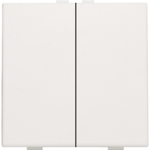 101-51002-Home Control Tweevoudige Drukknop White 101-51002-Niko