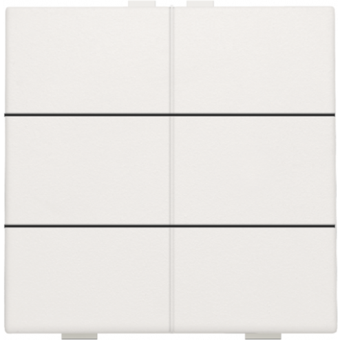 101-51006-Home Control Zesvoudige Drukknop White 101-51006-Niko