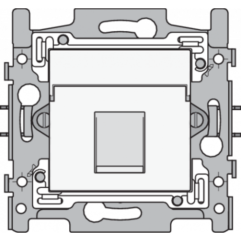 101-65151-1 x RJ45 UTP CAT5E White 101-65151-Niko