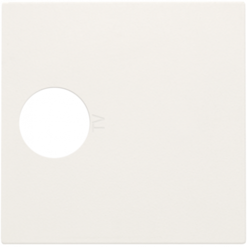 101-69101-Centraalplaat TV Coax White 101-69101-Niko