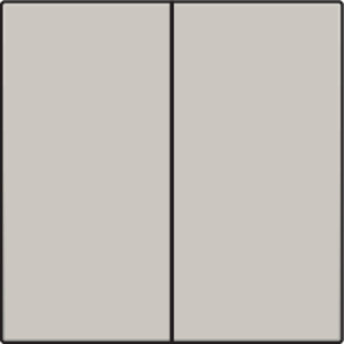 102-31004-Set tweevoudige drukknop voor slimme schakelaar Light Grey 102-31004-Niko