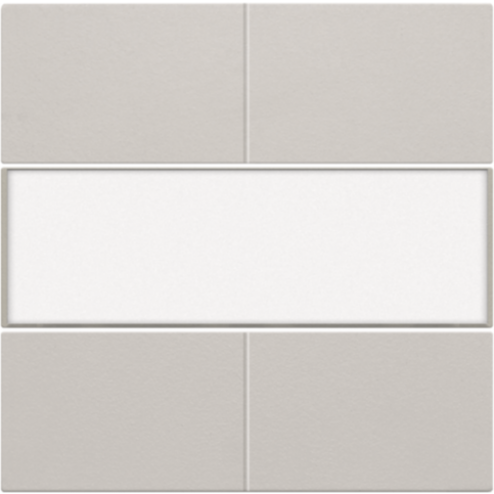 102-40250-Set 4-voudige drukknop 24V + tekstveld Light Grey 102-40250-Niko