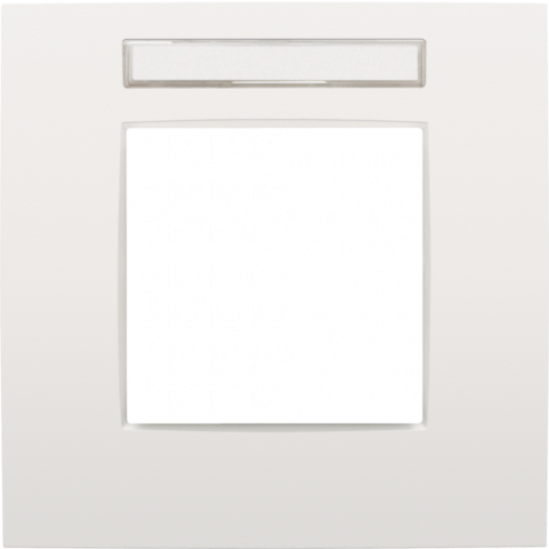 120-76101-Afdekpl Enkelvoudig White Intense White 120-76101-Niko