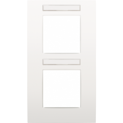 120-76801-Afdekpl Tweevoudig 71 White Intense White 120-76801-Niko