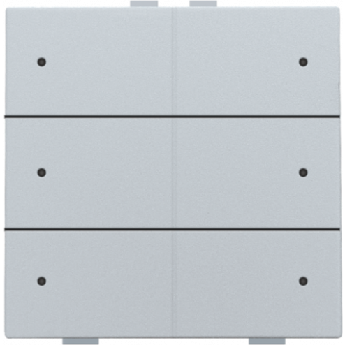 121-52006-Home Control Zesvoudige Drukknop + LED Sterling 121-52006-Niko