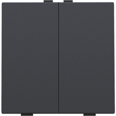 122-51002-Home Control Tweevoudige Drukknop Athracite 122-51002-Niko
