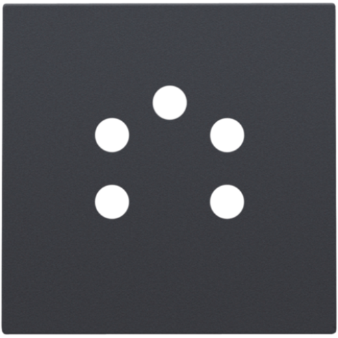 122-69001-Centraalplaat Telefoon 5p Athracite 122-69001-Niko