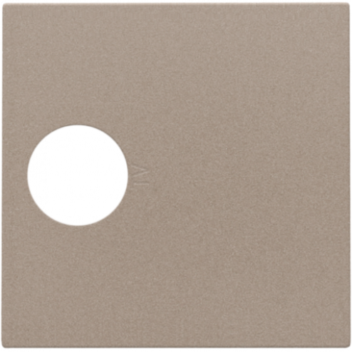 123-69101-Centraalplaat TV Coax Bronze 123-69101-Niko