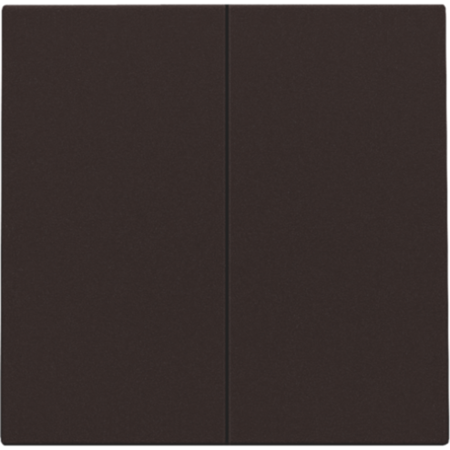 124-31004-Set tweevoudige drukknop voor slimme schakelaar Dark Brown 124-31004-Niko