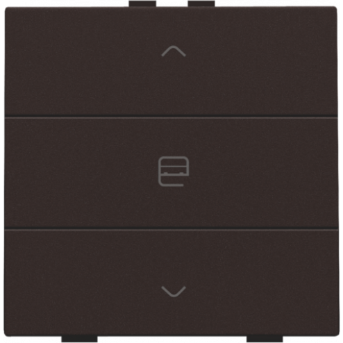 124-51033-Home Control Motorbediening Dark Brown 124-51033-Niko