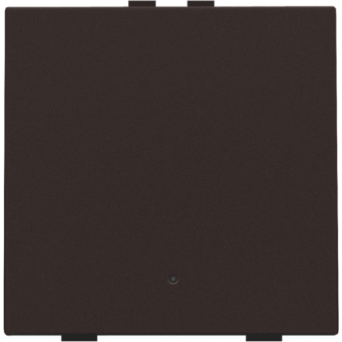 124-52001-Home Control Drukknop + LED Dark Brown 124-52001-Niko