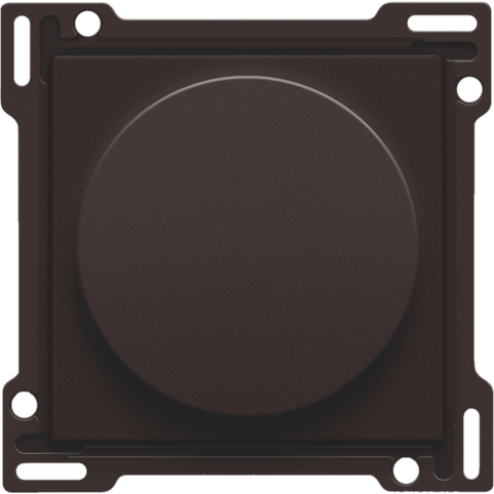 124-65938-Afwerkingsset 1-0-2 Draaischakelaar Motor Dark Brown 124-65938-Niko