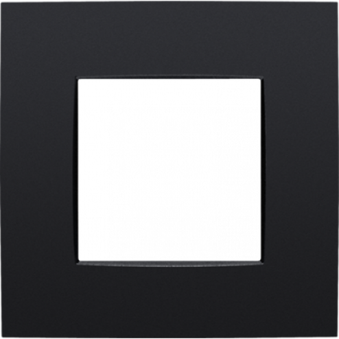 130-76100-Afdekplaat Matt Black 130-76100-Niko