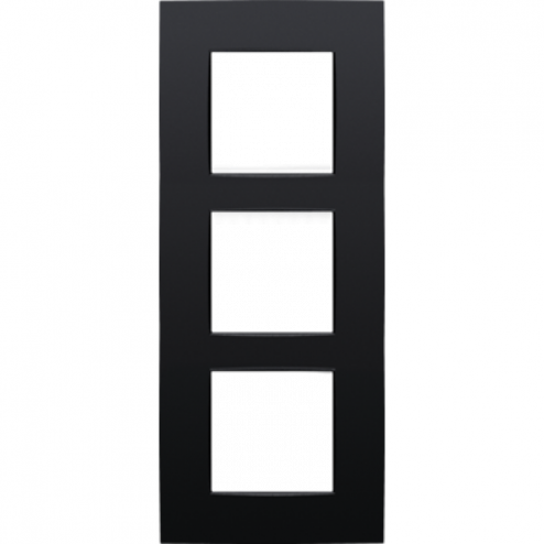 130-76300-Afdekplaat Matt Black 130-76300-Niko