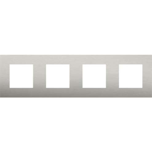 150-76400-Afdekplaat 4-voudig 71mm steel anthracite 150-76400-Niko