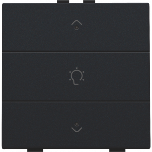 161-52043-Home Control Dimbediening + LED Black Coated 161-52043-Niko