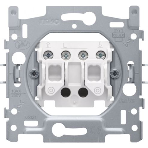 170-25900-Sokkel Rolluikdrukknop Elec,  170-25900-Niko