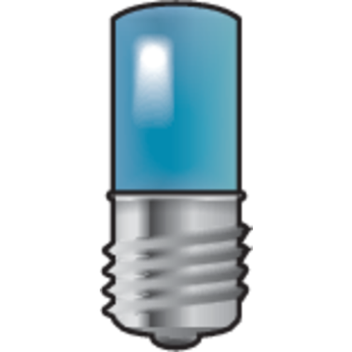 170-37002-Lamp E10 / Led Blauw  170-37002-Niko