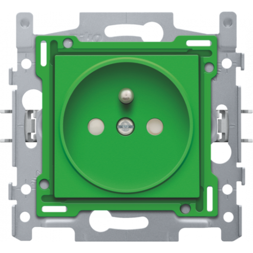 197-66100-Stopcontact set 21mm Green 197-66100-Niko