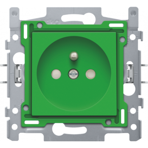 197-66600-Stopcontact set 28,5mm Green 197-66600-Niko