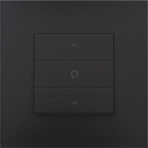 200-52043-Home Control Dimbediening + LED Piano Black Coated 200-52043-Niko
