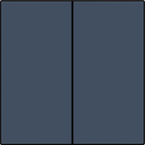 220-31004-Set tweevoudige drukknop voor slimme schakelaar Alu Grey Coated 220-31004-Niko