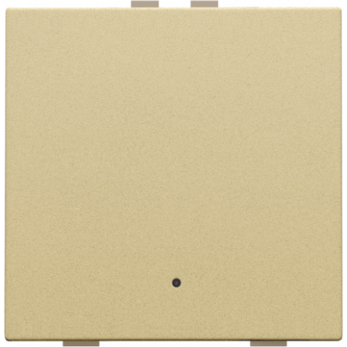 221-52001-Home Control Drukknop + LED Alu Gold Coated 221-52001-Niko
