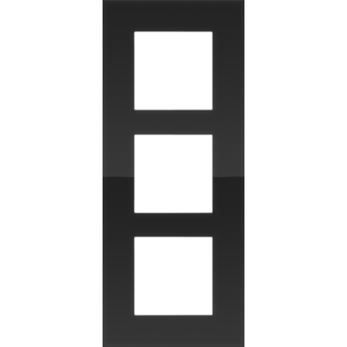 NIK24276300-Afdekplaat Liquid Black 242-76300-Niko