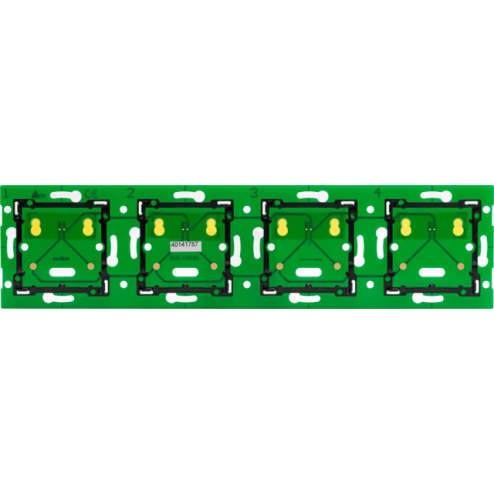 550-14040-Home Control Muurprint 4X Hor,  550-14040-Niko