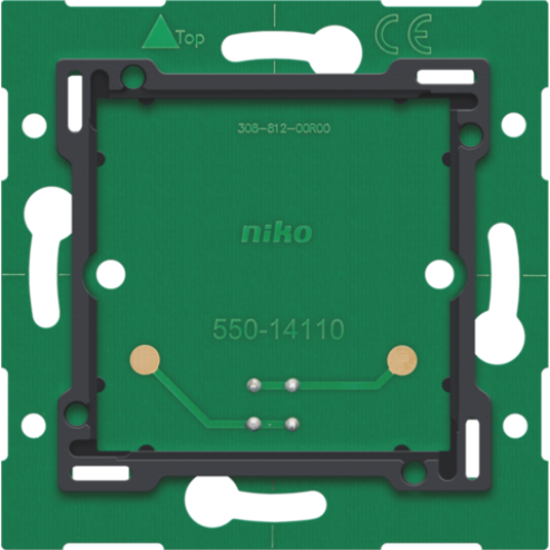 550-14110-Home Control Muurprint Enkel  550-14110-Niko