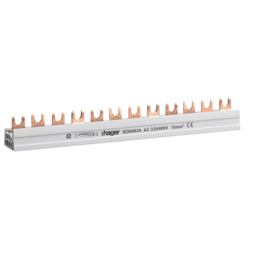 HAGKDN463A-Kamgeleider 4P (L1.L2.L3.N....) 12MOD-