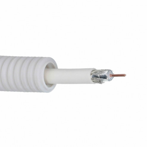 FLEXPVC6 R 100-Buis flexibel coax TELENET indoor PVC6-