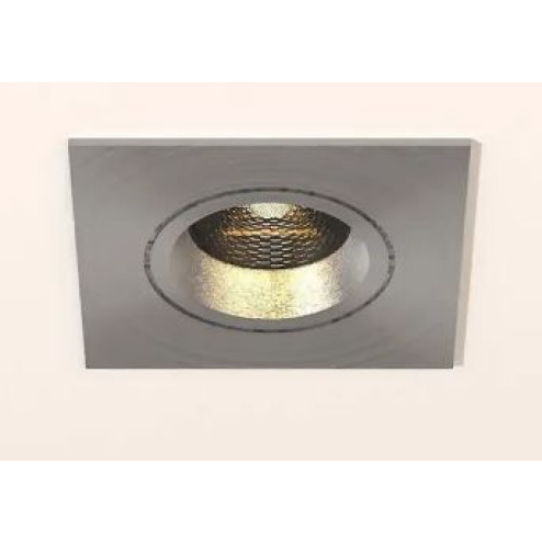 TAL424608-Inbouwspot vierkant GU10 ALU-TAL
