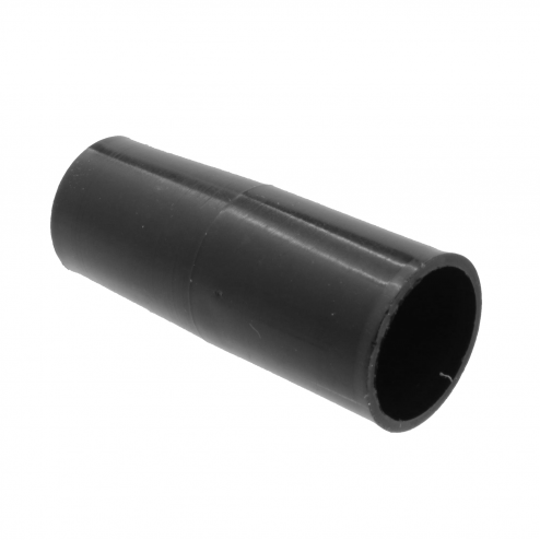U408 Black-Mof PVC 20mm zwart-