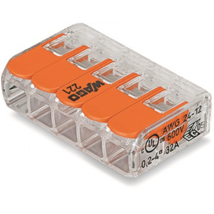 Universele klem Wago 5x | Tecshop