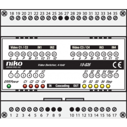 Video-Omschakelaar 4-V,  10-826