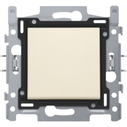 Tweepolig schakelaar set 16 A Creme 100-61300